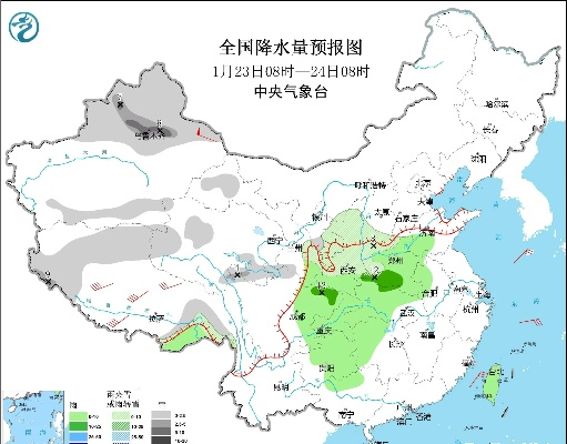 一张图看懂冷暖晴雨—全国未来三天天气预报图解析