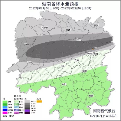 湖南未来三天天气预报，阴雨绵绵，气温起伏，谨防局地强对流